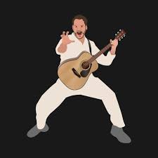 Martial Arts Guitar Player